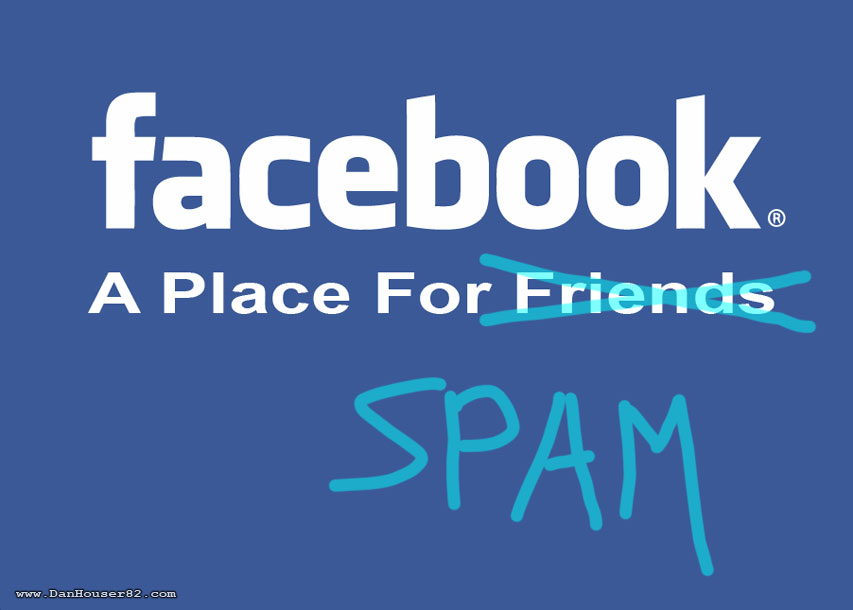 facebook a place for spam